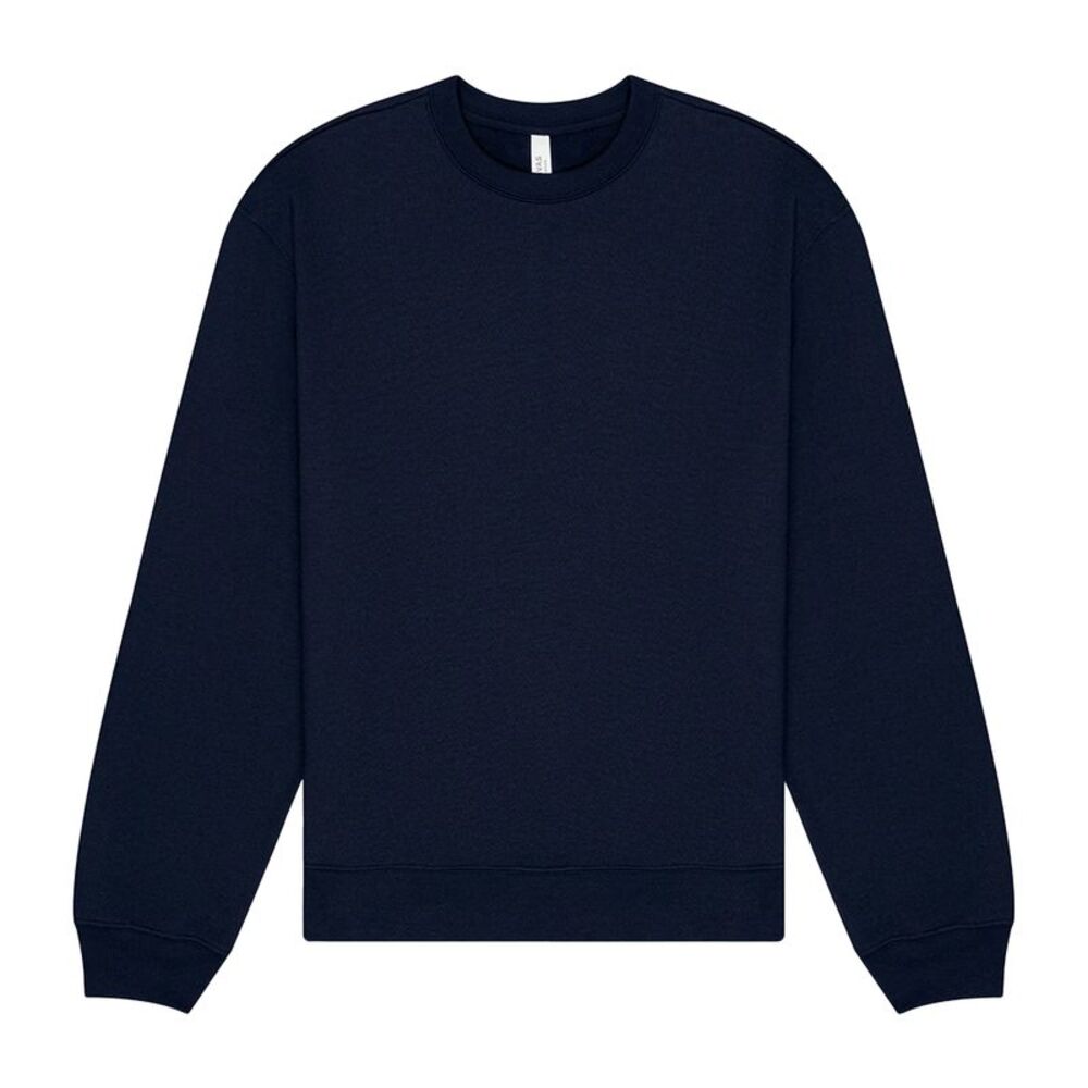 Unisex Adult Heavyweight Crew Neck Sweatshirt / Navy